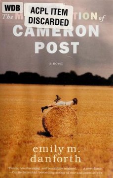 The Miseducation of Cameron Post by Emily M. Danforth book cover