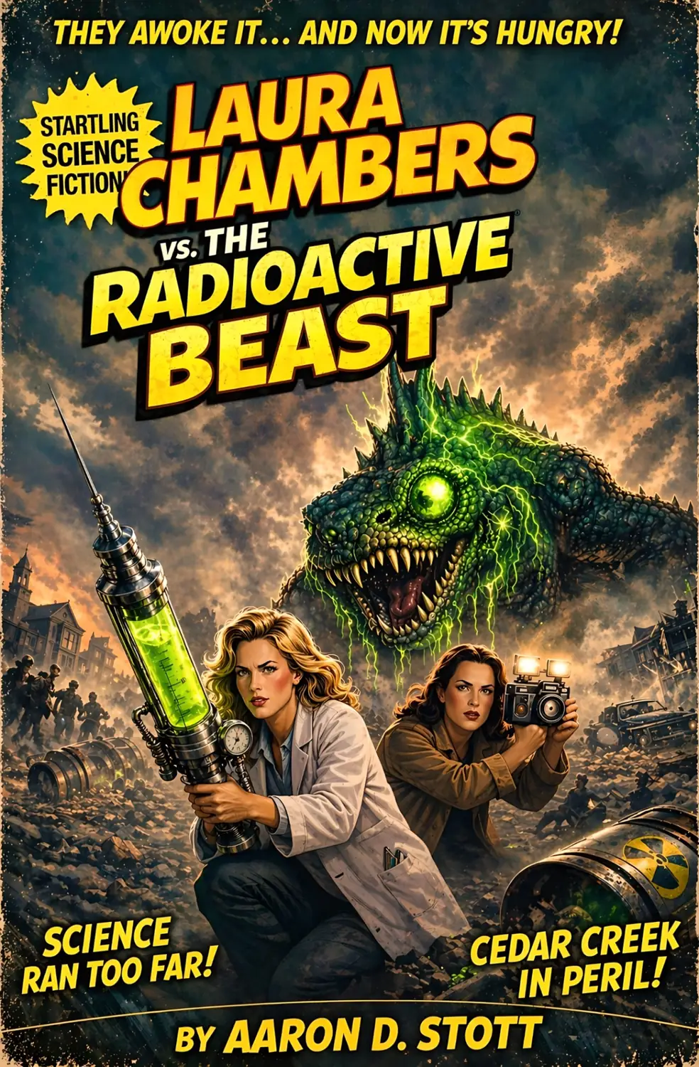 Laura Chambers vs The Radioactive Beast book cover.