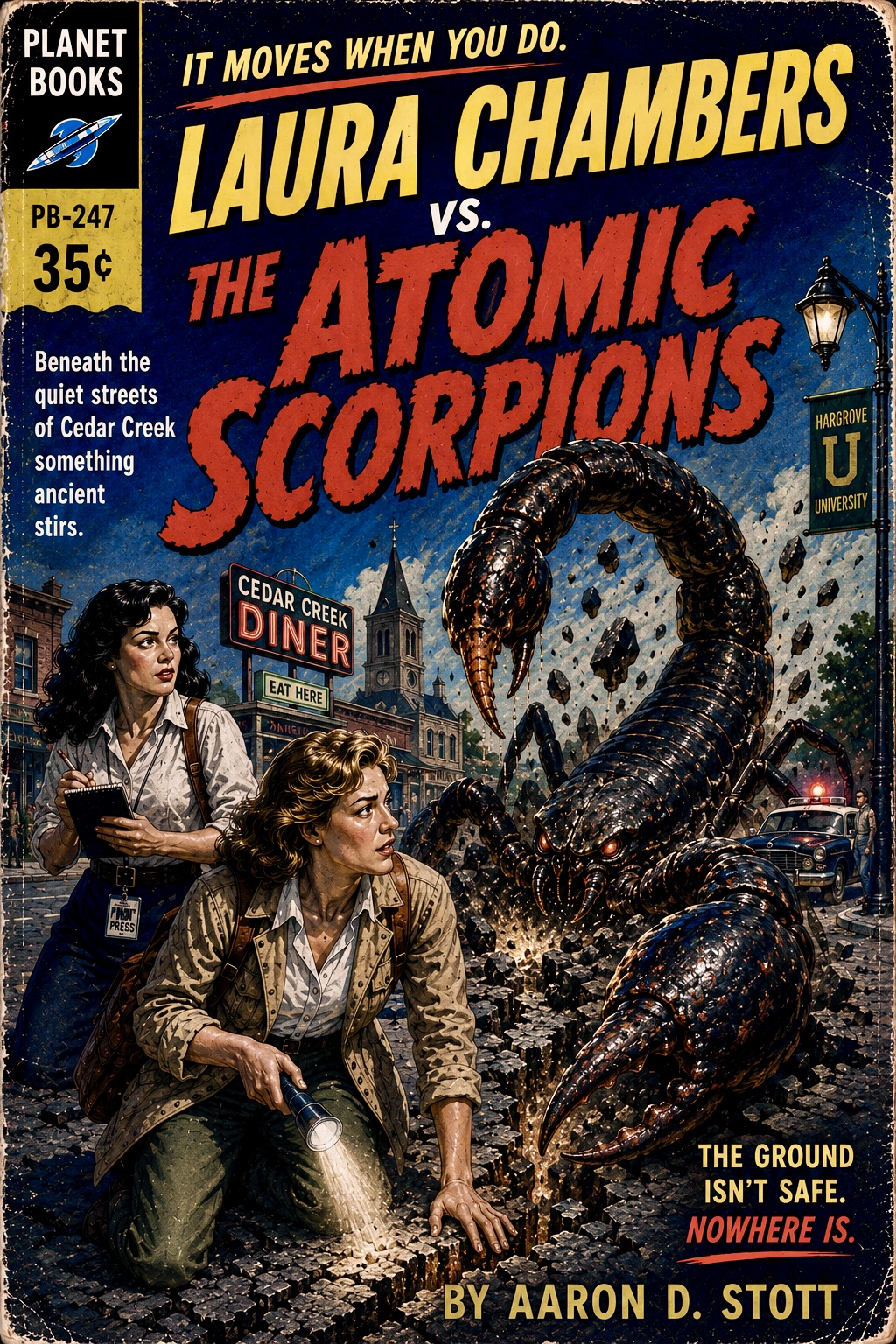 Laura Chambers vs The Atomic Scorpions book cover.