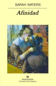 Affinity by Sarah Waters book cover